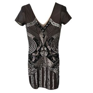 Spy Zone Exchange bodycon Sequined Dress